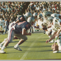 Photograph of  the University of Richmond vs. William and Mary, late 1980's.