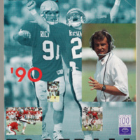 University of Richmond Football '90. Media Guide